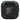 Rear View of Black Recycled ABS Whammo 2 Bluetooth Speaker plain