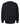 Rear View of Black ReFlex Fleece Crewneck Sweatshirt - RF496