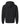 Rear View of Black ReFlex Fleece Full-Zip Hoodie - RF497