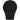 Rear View of Black Silicone Hat Clip w/ Ball Marker plain