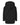 Rear View of Black Toddler Pullover Fleece Hoodie - 3326