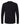 Rear View of Black Triblend Long Sleeve T-Shirt - 6071