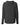 Rear View of Black Unisex JAQ Stretch Performance Hooded Long Sleeve T-Shirt - NE105
