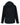 Rear View of Black Women's Packable Rain Jacket - CE712W
