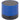 Rear View of Blue Cylinder Bluetooth Speaker plain