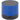 Rear View of Blue Cylinder Bluetooth Speaker plain