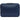 Rear View of Blue Diamond Ripstop Recycled 15" Laptop Sleeve plain