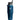 Rear View of Blue Hydro Flask® Travel Bottle w/ Flex Straw Cap 32oz