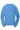 Rear View of Blue Moon Port & Co Beach Wash Garment-Dyed Crewneck Sweatshirt PC098 plain