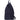 Rear View of Blue Puffer Recycled Sling Backpack plain