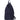 Rear View of Blue Puffer Recycled Sling Backpack plain