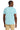 Rear View of BreezyBlue Jerzees Classics Unisex Cotton T-Shirt 363M plain