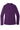 Rear View of Bright Purple Port Authority Women's Silk Touch Performance Long Sleeve Polo. L540LS plain