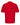 Rear View of Bright Red Ring-Spun Piqué Polo - 7002