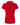 Rear View of Bright Red Women's Soft Touch Polo - 7007