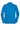 Rear View of Brilliant Blue Port Authority Silk Touch Performance Long Sleeve Polo. K540LS plain