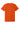 Rear View of Burnt Orange Jerzees Classics Unisex Cotton T-Shirt 363M plain