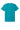 Rear View of CaliBlue Jerzees Classics Unisex Cotton T-Shirt 363M plain