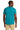 Rear View of CaliBlue Jerzees Classics Unisex Cotton T-Shirt 363M plain