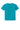 Rear View of CaliBlue Jerzees Classics Youth Cotton T-Shirt 363Y plain