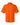 Rear View of Campus Orange Men's Resolve CVC Performance Pique Polo - CE106