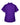 Rear View of Campus Purple Women's Optimum Short Sleeve Twill Shirt - 78194