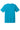 Rear View of Caribbean Blue Gildan 100% Ring Spun Cotton T-Shirt. 980 plain