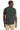 Rear View of Charcoal Grey Jerzees Classics Unisex Cotton T-Shirt 363M plain
