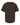 Rear View of Chocolate Youth Gold Soft Touch T-Shirt - 4850