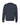 Rear View of Classic Navy Heather Midweight Crewneck Sweatshirt - SS3000
