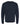 Rear View of Classic Navy Midweight Crewneck Sweatshirt - SS3000