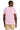 Rear View of Classic Pink Jerzees Classics Unisex Cotton T-Shirt 363M plain