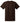 Rear View of Dark Chocolate Gildan - Ultra Cotton 100% US Cotton T-Shirt. 2000 plain