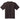 Rear View of Dark Chocolate Gildan - Youth Heavy Cotton 100% Cotton T-Shirt. 5000B plain