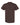 Rear View of Dark Chocolate Heavy Cotton™ T-Shirt - 5000