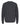 Rear View of Dark Heather Unisex Crewneck Fleece - 3340