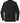 Rear View of Deep Black Port Authority Dry Zone UV Micro-Mesh Long Sleeve Polo K110LS plain
