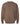 Rear View of Espresso Garment-Dyed Lightweight Fleece Crewneck Sweatshirt - 1466