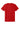Rear View of FieryRed Jerzees Classics Unisex Cotton T-Shirt 363M plain