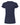 Rear View of Fine Navy Women's Fine Jersey T-Shirt - 4513