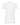 Rear View of Fine White Women's Soft Touch Polo - 7007