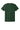 Rear View of Forest Green Jerzees Classics Unisex Cotton T-Shirt 363M plain