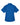 Rear View of French Blue Women's Easy Blend™ Short Sleeve Twill Dress Shirt with Stain-Release - M500SW