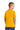 Rear View of Gold Jerzees Classics Youth Cotton T-Shirt 363Y plain
