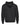 Rear View of Graphite Black Heavyweight Fleece Hoodie - 9307