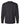 Rear View of Graphite Black Heavyweight Long Sleeve T-Shirt - 7211