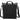 Rear View of Gray Dover Recycled Messenger Bag plain