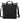 Rear View of Gray Dover Recycled Messenger Bag plain