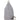 Rear View of Gray Puffer Recycled Sling Backpack plain