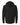 Rear View of Heather Black Malibu Welt Pocket Hoodie - 9300